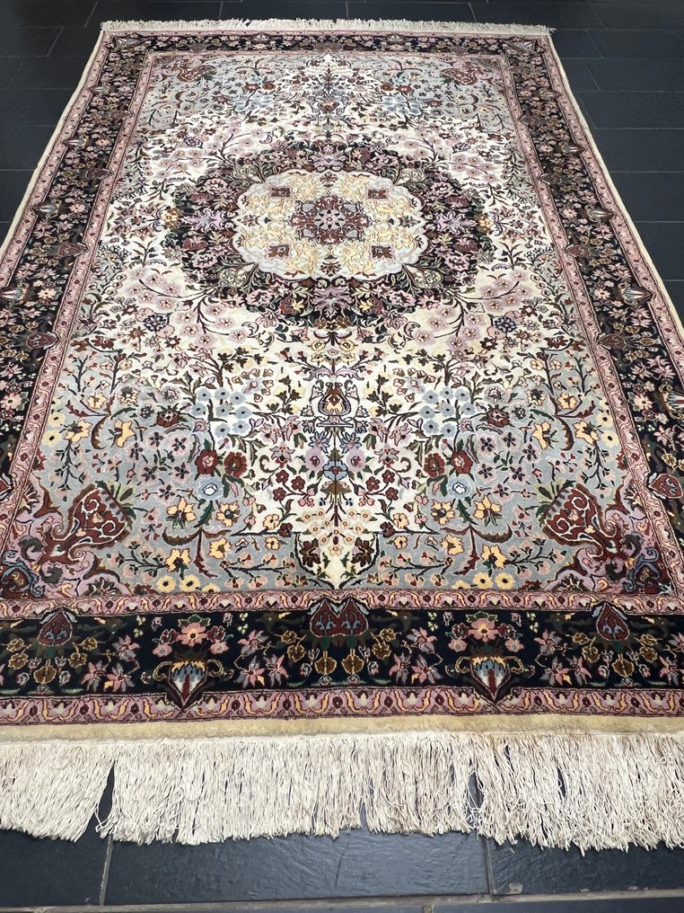 Isphahan korkuld på silke - Tæppe - 310 cm - 200 cm #1.0