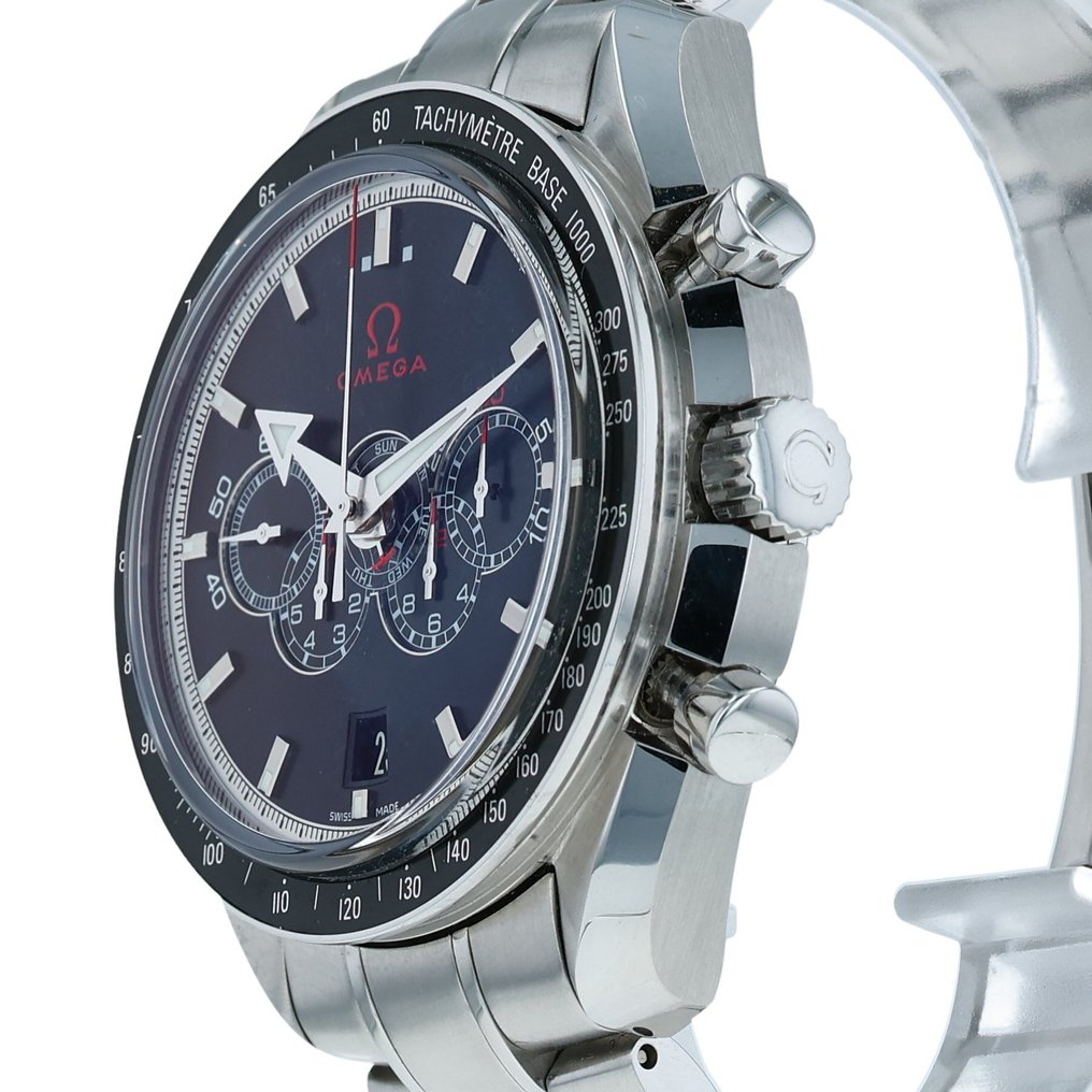 Omega - Speedmaster Olympic Collection Broad Arrow Chronograph Day-Date - 沒有保留價 - 321.30.44.52.01.001 - 男士 - 2010-2020 #3.2