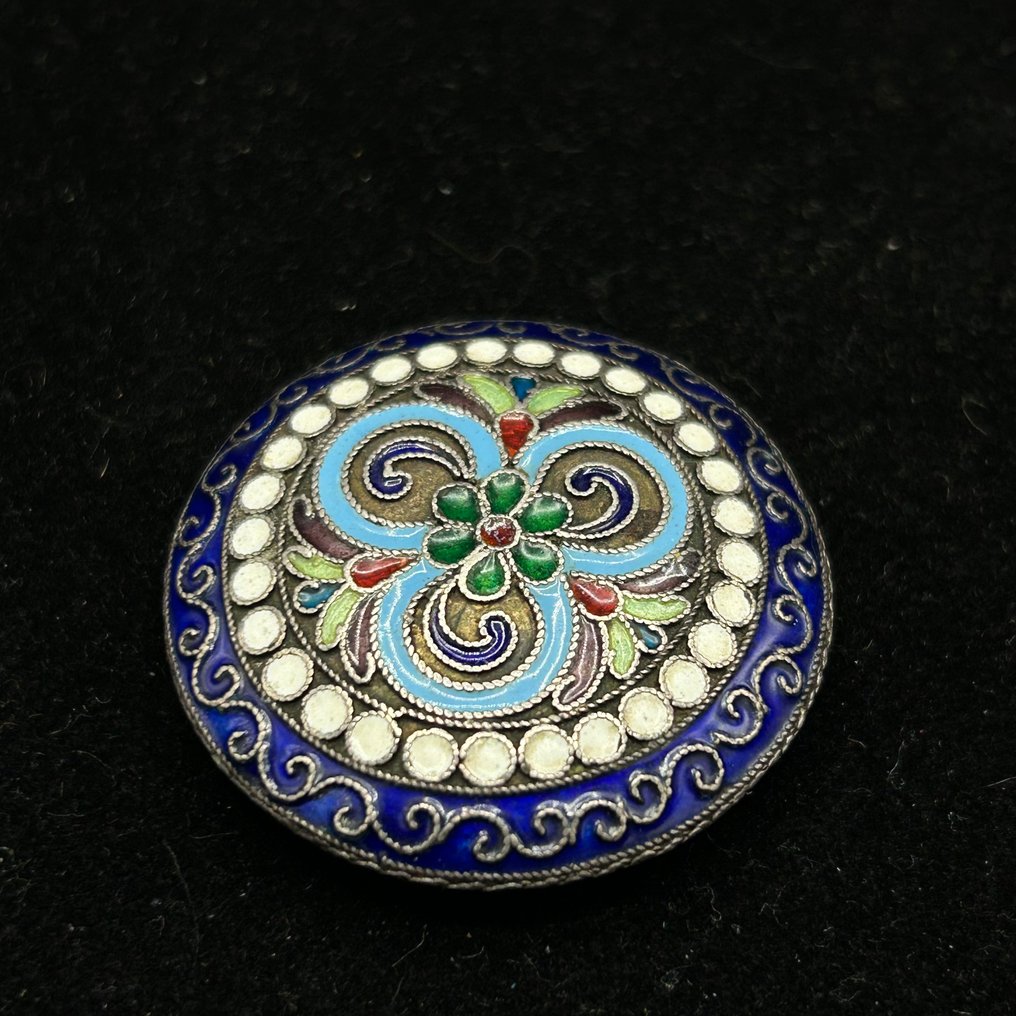 烟草盒 - .875 (84 Zolotniki) 银 #1.0