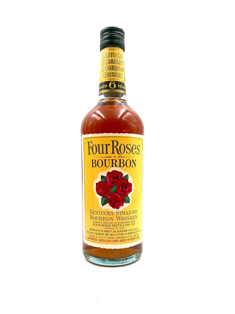 Four Roses - 6yo b. 1990s + Imported No Age (3x)  - 70cl, 1 Litre - 4 μπουκαλιών #2.1