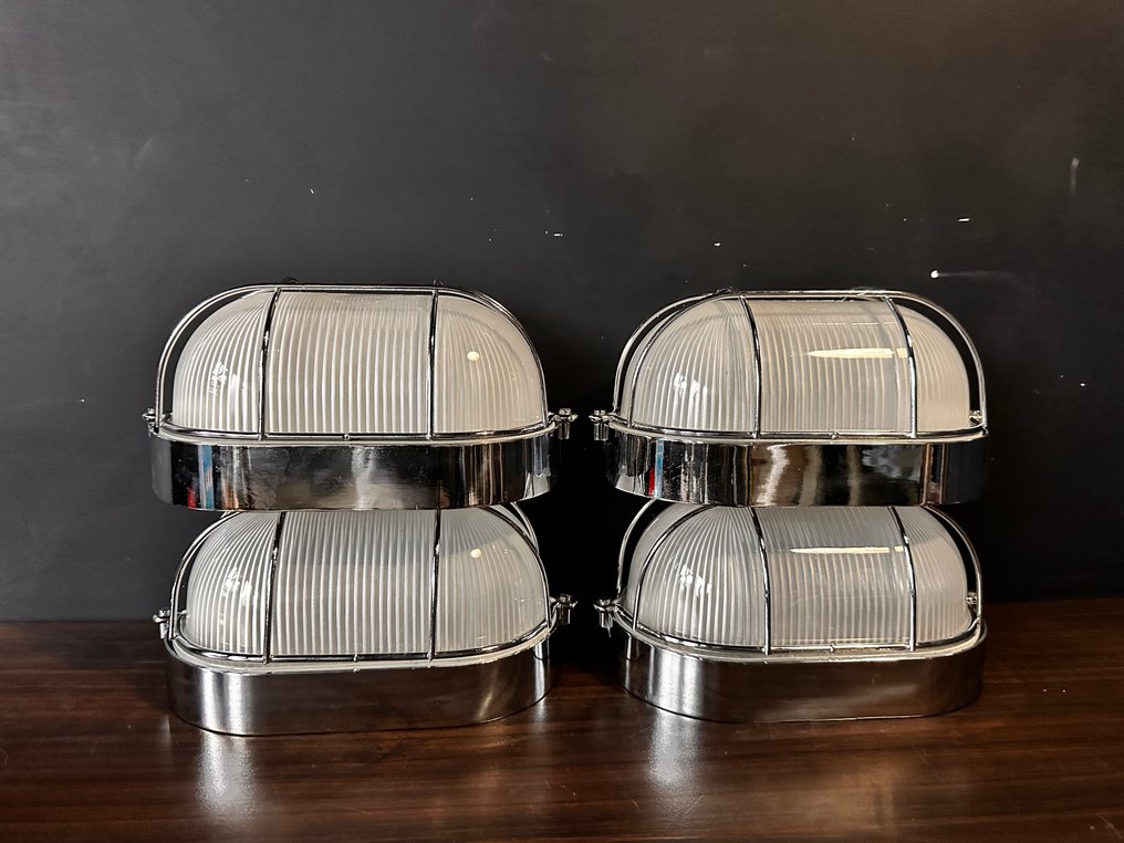 Kinkiet (4) - Szkło, Chrom, Metal #1.0