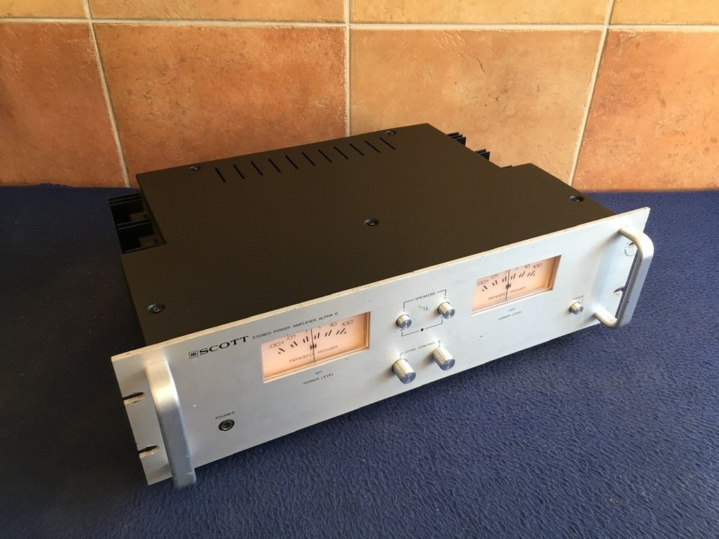 H.H. Scott - Alpha 6 Faststoff hovedforsterker #2.1