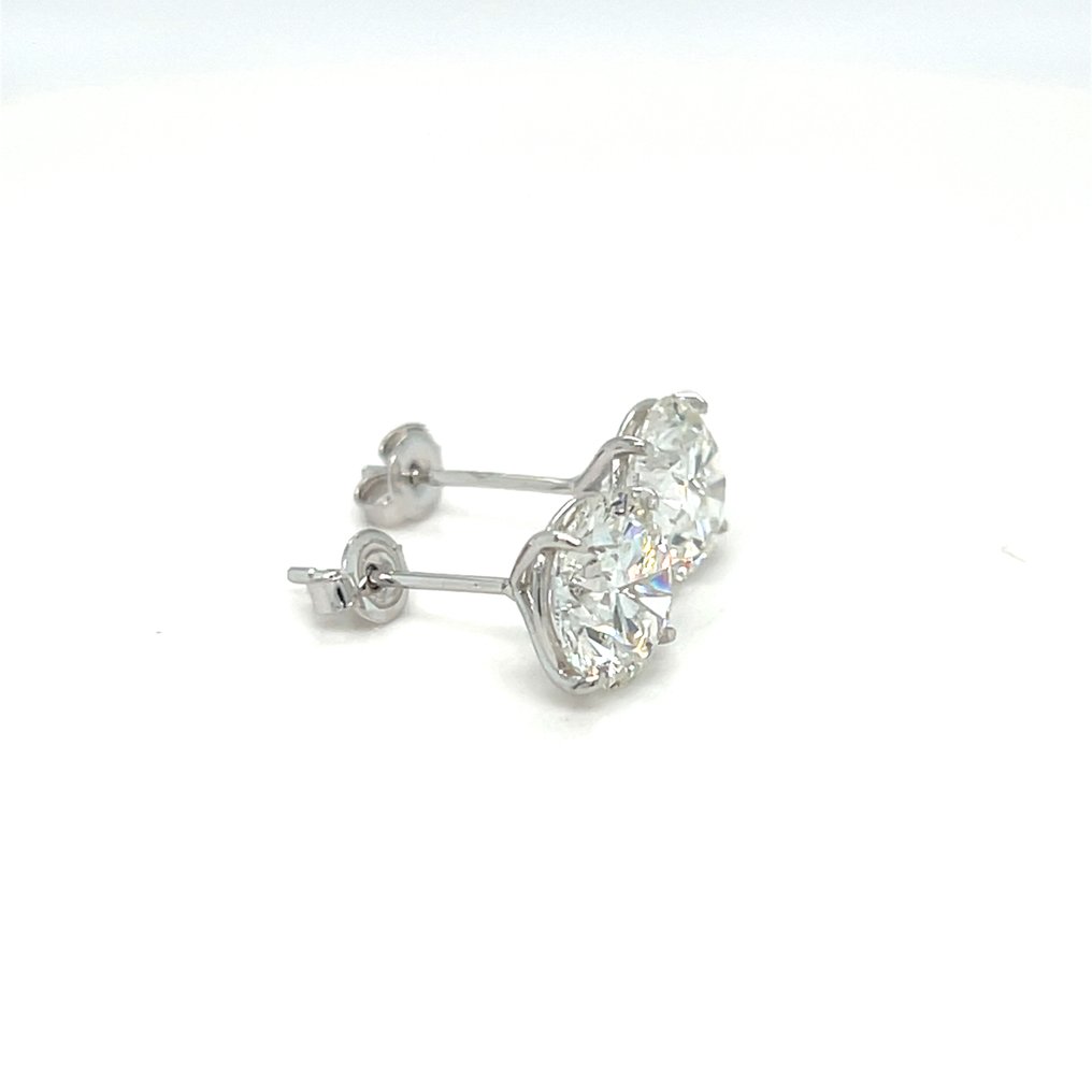 Pendientes - 14 quilates Oro blanco -  3.14ct. tw. Diamante (Lab-grown) #3.2