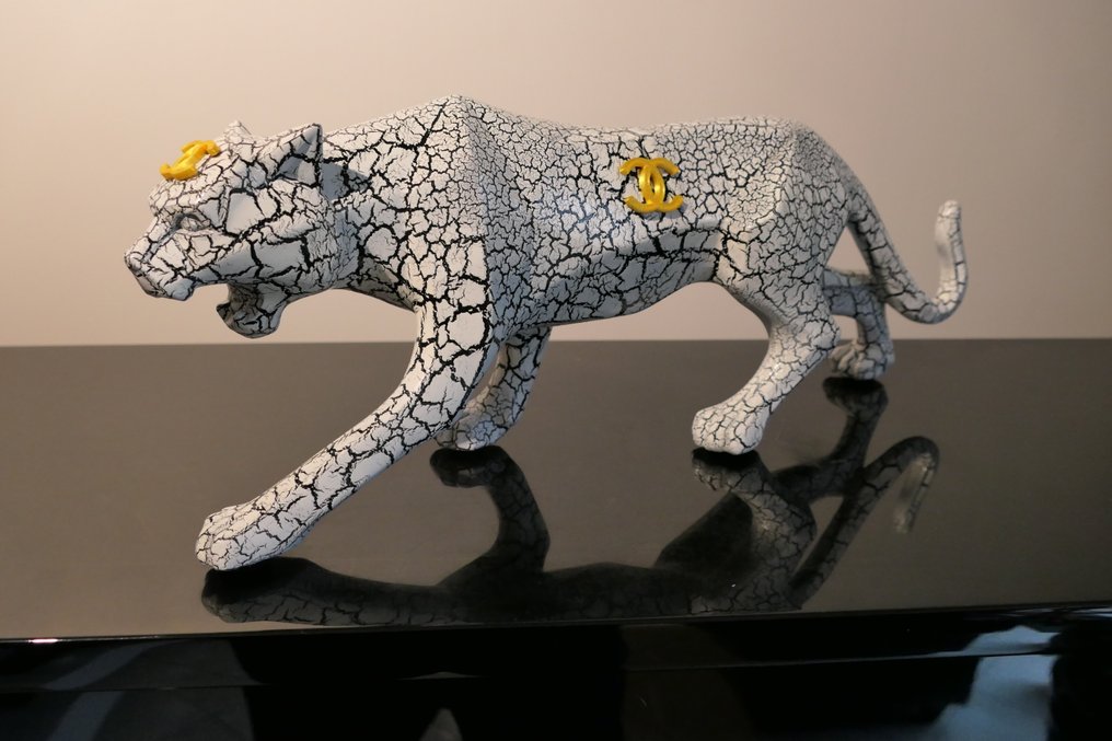 Rich'ART - Panthère version Chanel - XL Size : 46 cm de long #1.0