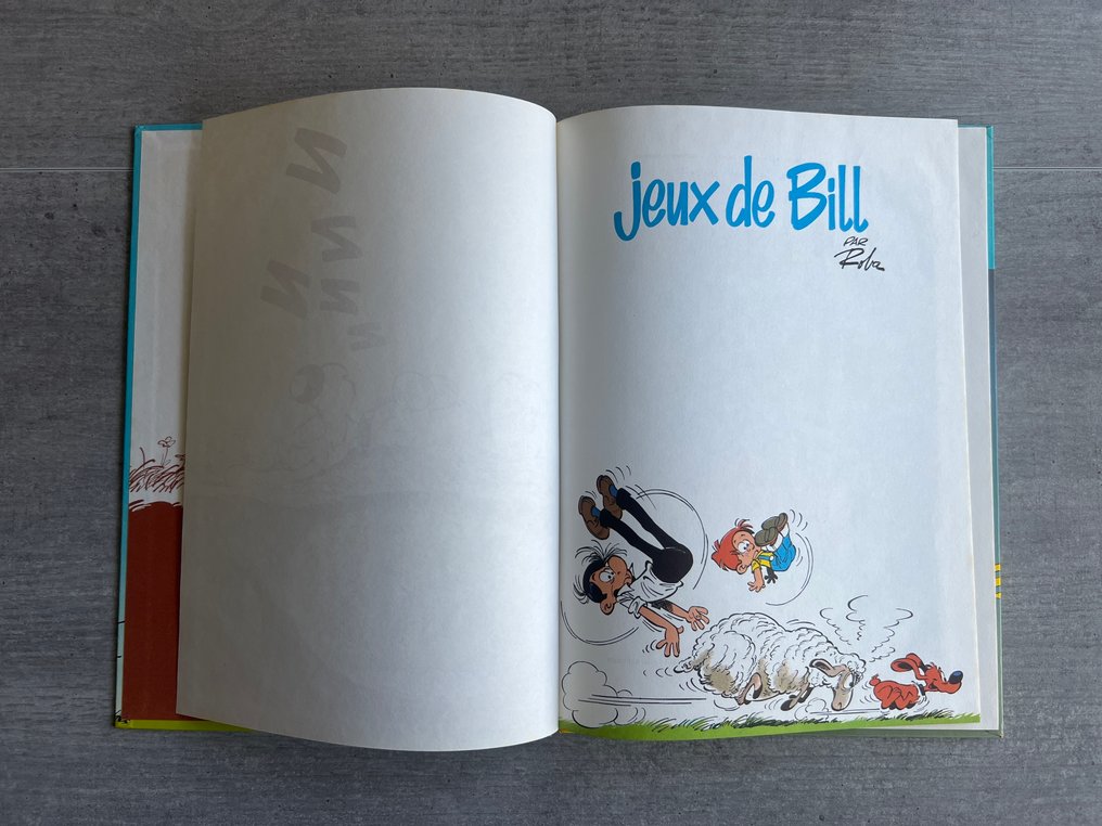 Boule et Bill T11 - Jeux de Bill - C - 1 Album - Πρώτη έκδοση - 1975 #2.1