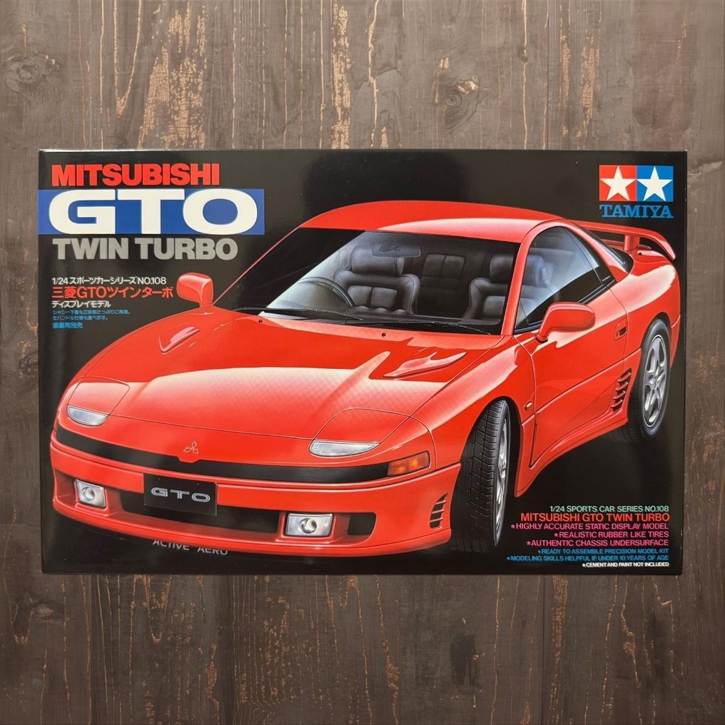 Tamiya - 玩具车 MITSUBISHI GTO TWIN TURBO (Not Release in Europe) - 1990-2000 - 日本 #1.0