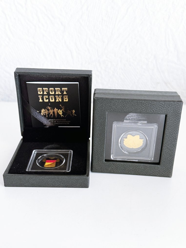 Tschad. 3000 Francs Glocken/ Trikot , 2 x 1/1000 Oz (Ohne mindestpreis) #1.0