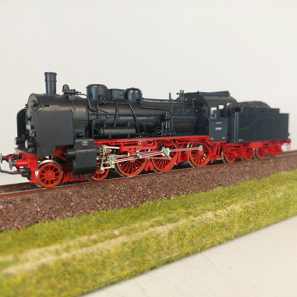 Fleischmann H0 - 4160 - 連煤水車的蒸汽火車 (1) - BR 38 2609 - DRG #1.0