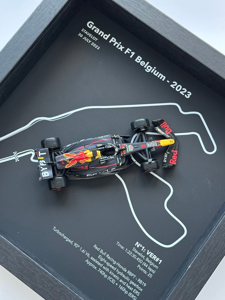 Artwork - Honda - Max Verstappen - GP F1 Belgium 2023 - RB19 #1 #4.3