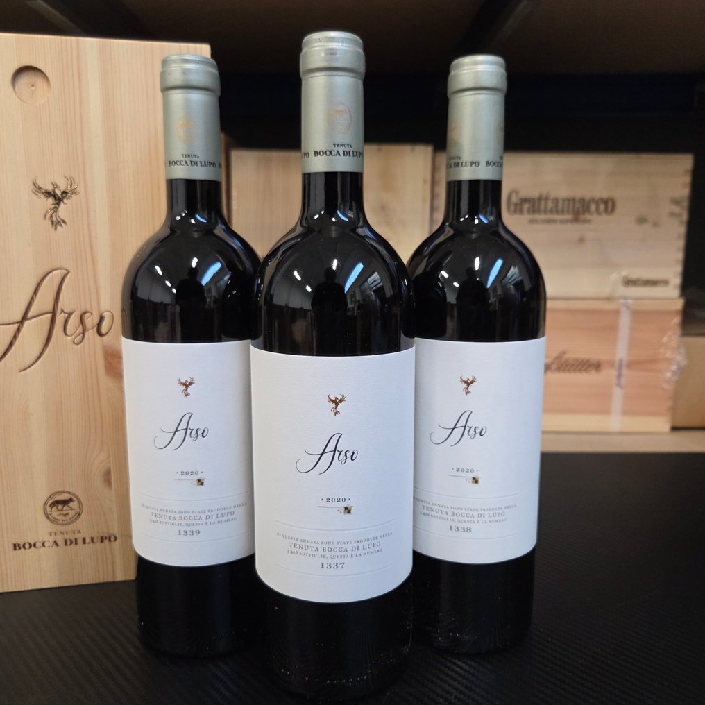 2020 Tenuta Bocca di Lupo, Arso - Puglia - 3 Bottles (0.75L) #2.1