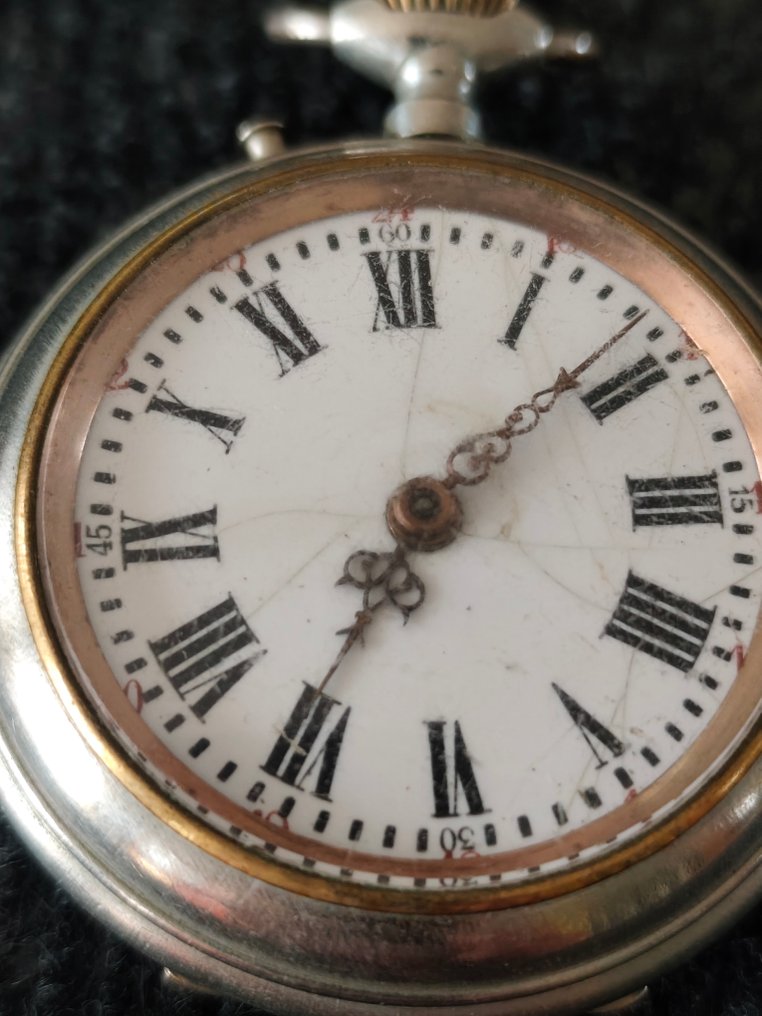 Roskopf Patent Geneve 1896 E.Dubois Rue Ommmeganck 1 Anvers - 1900-1949 #3.2