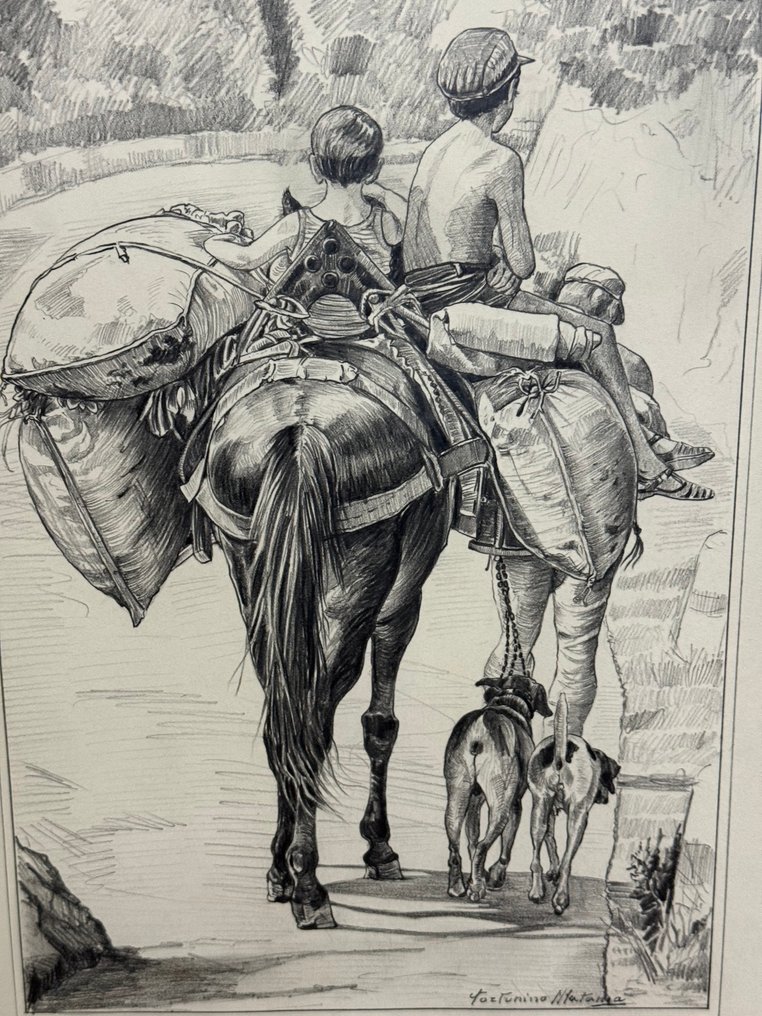 Fortunino Matania (1881-1963) - Ritorno dai Campi #4.3