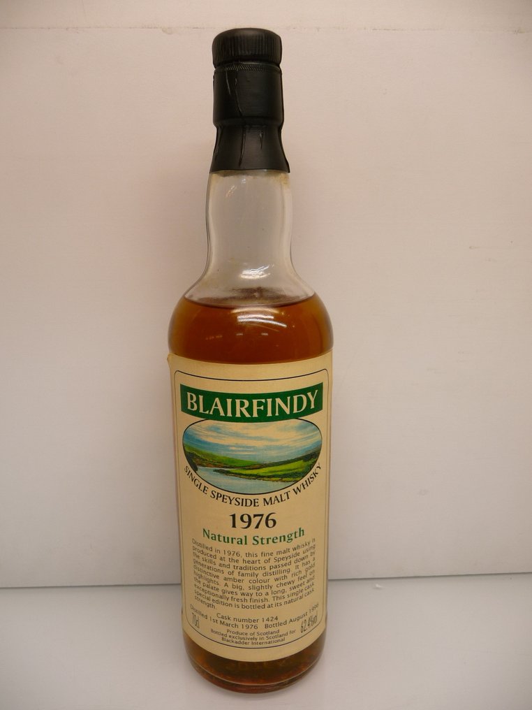 Blairfindy (undisclosed Glenfarclas) 1976 20 years old Cask no. 1424 - Blackadder  - b. 1996  - 70cl #1.0