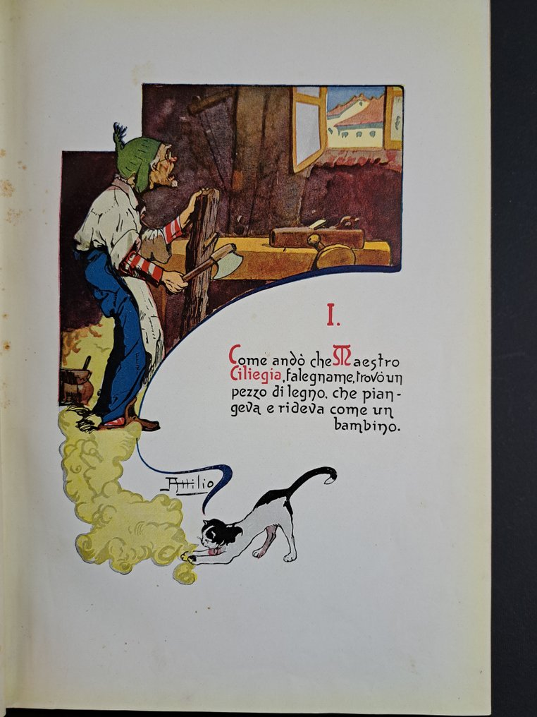 Attilio Mussino; Carlo Collodi - Pinocchio Marzocco - 1940 #3.2