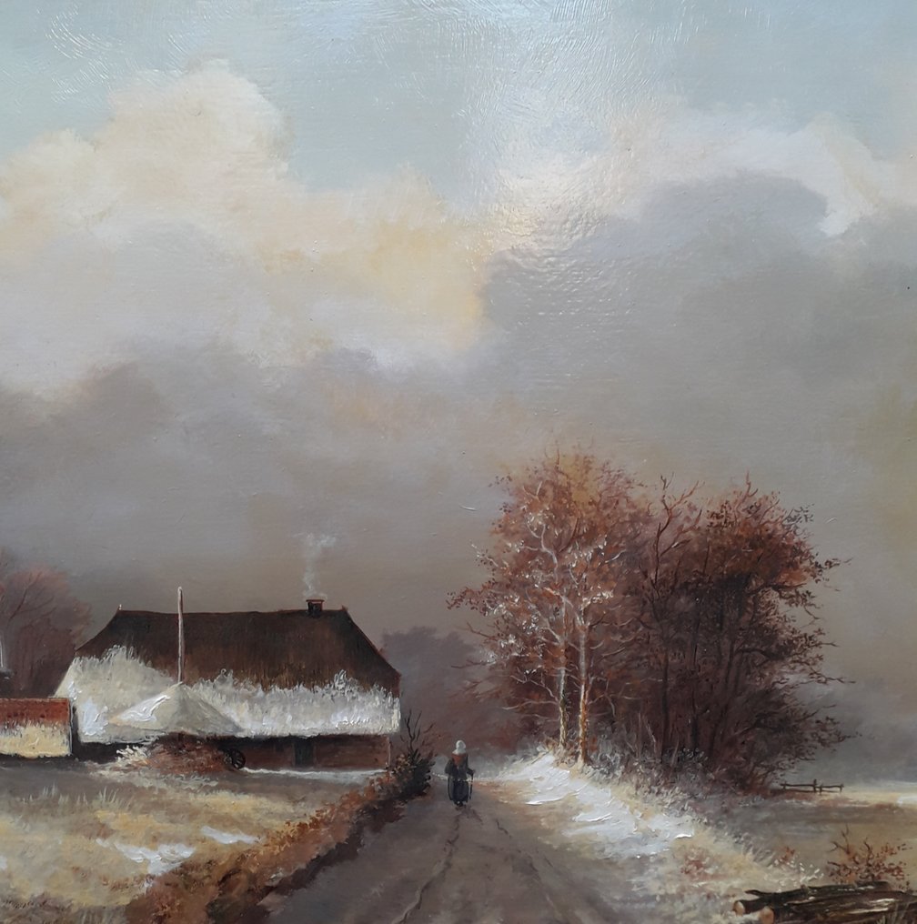 De Knuit (?-2006) - Sfeervolle winterstemming in Salland #3.2