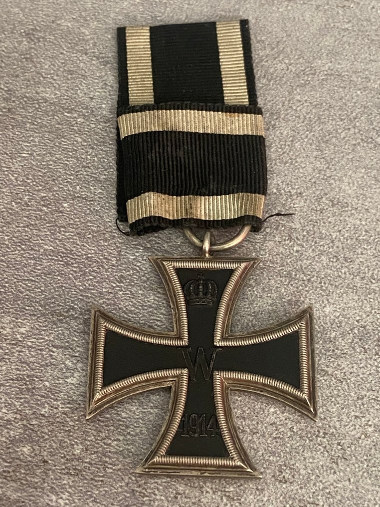 Γερμανία - Στρατιωτικό μετάλλιο - Πρώτος Παγκόσμιος Πόλεμος, σταυρός σιδήρου δεύτερης τάξης, εποχή. - 1918 #1.0
