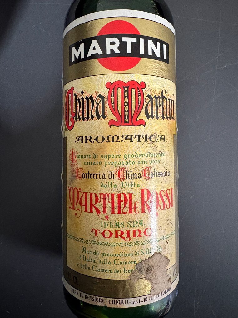Martini - China Martini, Martini Bianco + Martini Rosso - b. 1970年代到2000年代 - 1.0 公升, 75厘升 - 6 瓶 #1.0