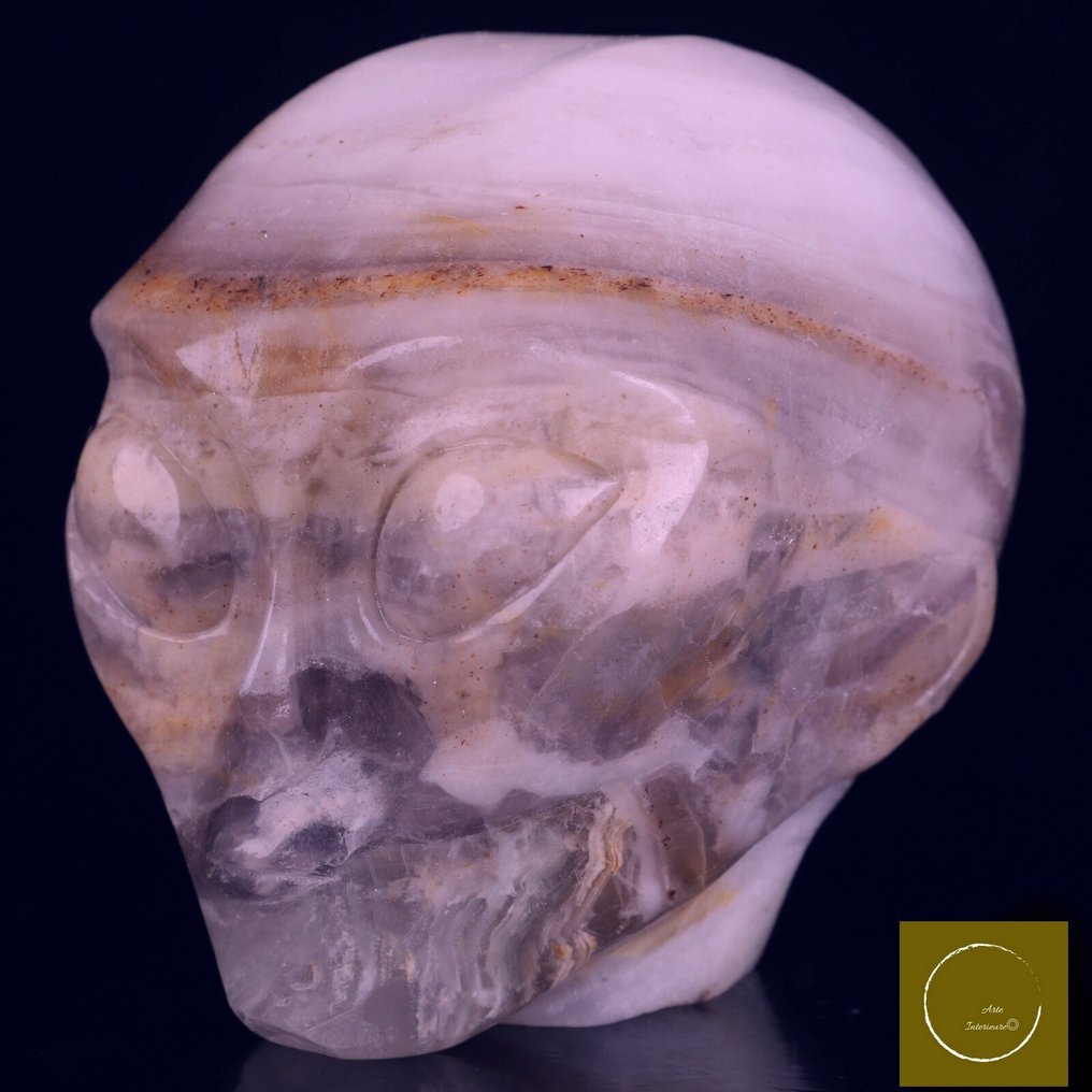 754 γρ 8,90 x 8,80 εκ Celtic elf echter AA Fluorit σπάνιο μαγικό MULTICOLOR fluorite Cosmic Visitor Σκάλισμα- 754 g #1.0