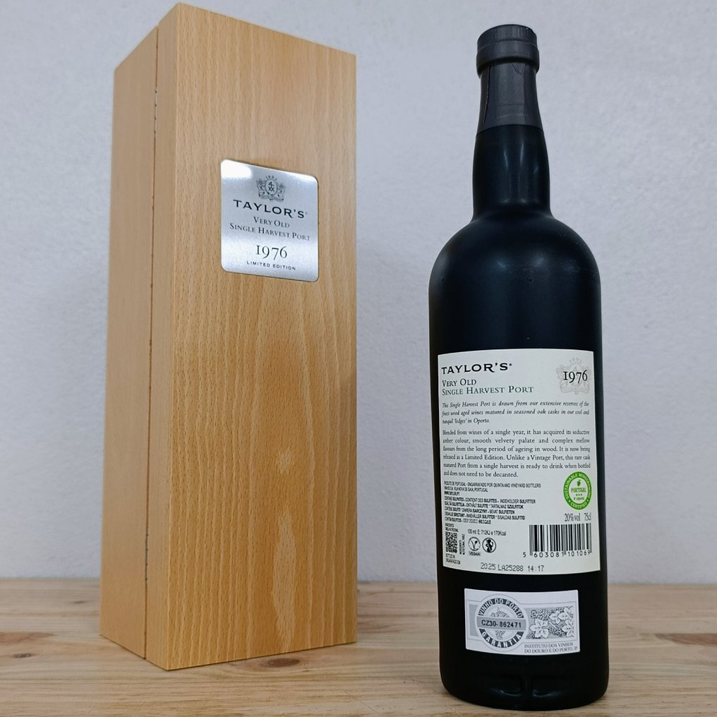 1976 Taylor's Very Old Single Harvest - Colheita Port -  Douro  - 1 Bouteille (0,75 l) #3.2