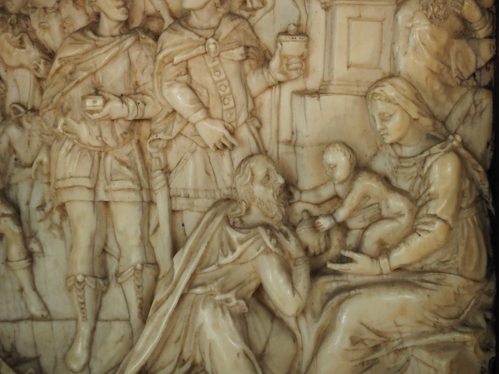 Relief, The Adoration of the the Magi - 16.5 cm - Fildeș #2.1