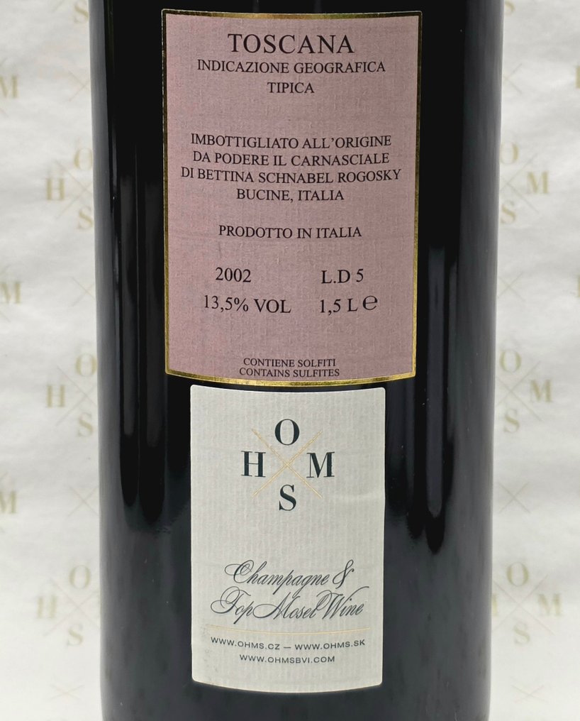 2002 Il Caberlot - #804 - Toscana DOCG - 1 Magnum (1,5 L) #2.1