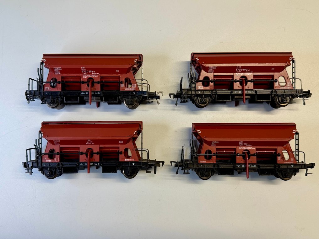 Fleischmann H0 - 1486 / 5510 - Model train freight carriage (4) - Zelflossers, Era IV - DB #2.1