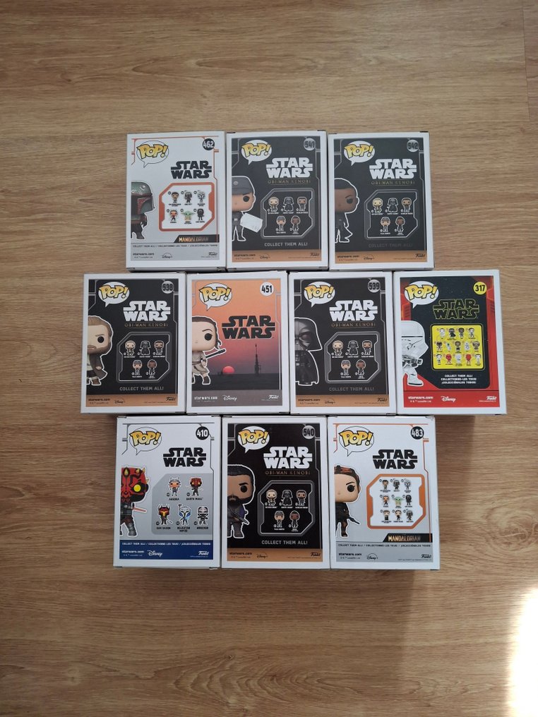 Funko  - Funko Pop Lote 10 Funko Star Wars Variados sin precio minimo - 2010-2020 #2.1