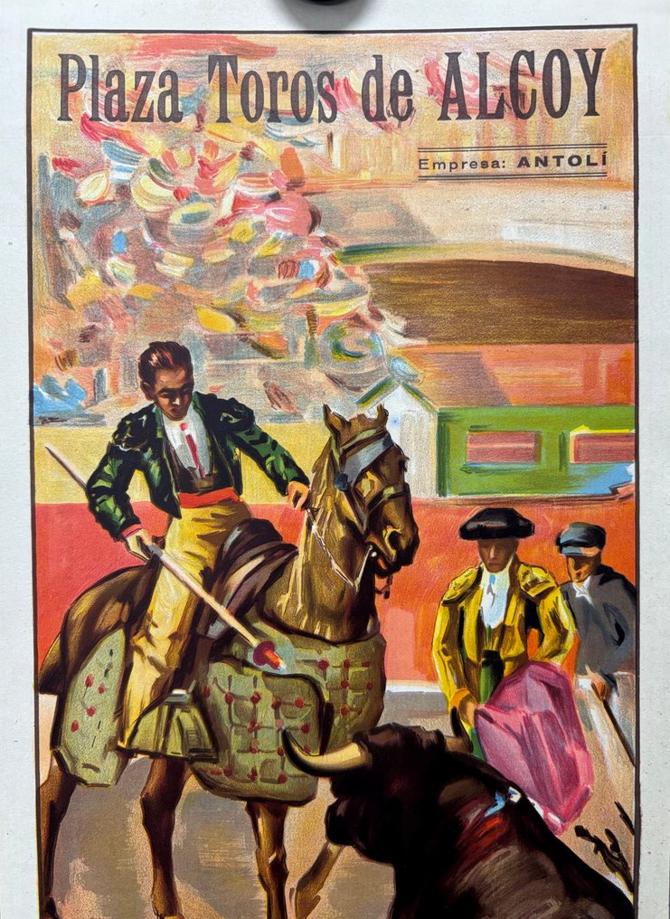 Juan Reus - Plaza Toros de Alcoy, Alicante (Spain) - Litho. - 1948 - 1940‹erne #1.0
