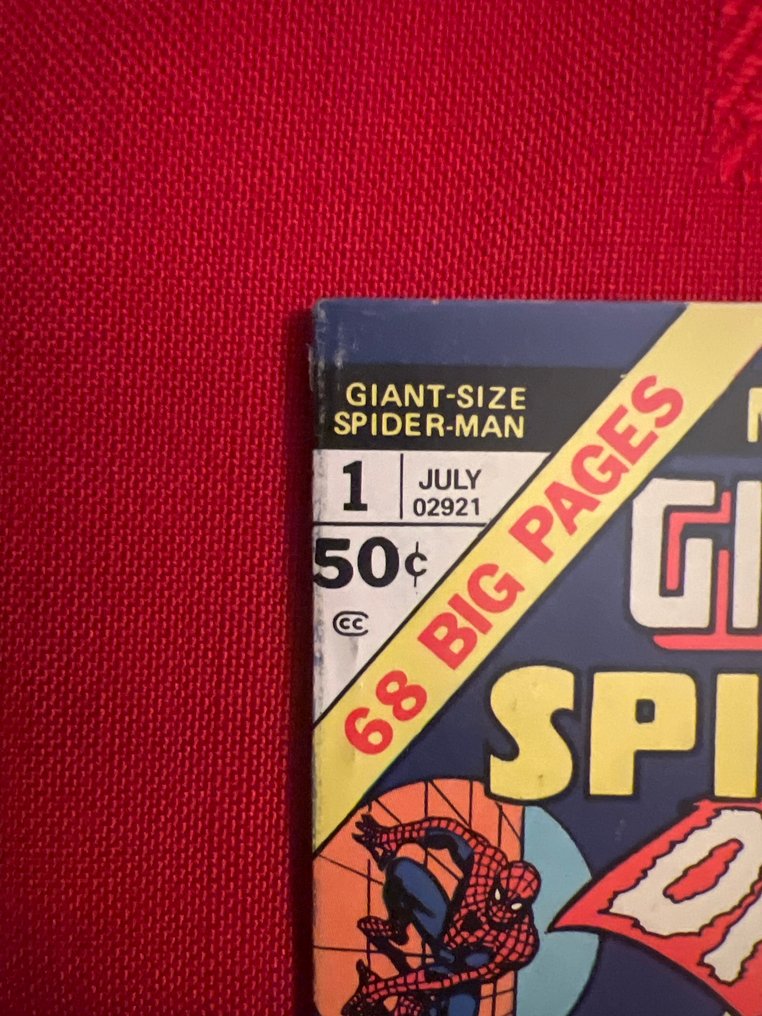 Giant-Size Spider-Man #1 - Ship of Fiends! - Spider-Man and Dracula - 1 Comic - EO - 1974 #2.1