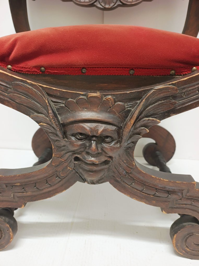 Sillón - Madera - Neorrenacentista #2.1