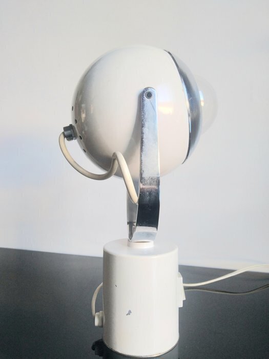 Lámpara de sobremesa - Metal, Cromo, Plástico, Vidrio #3.2