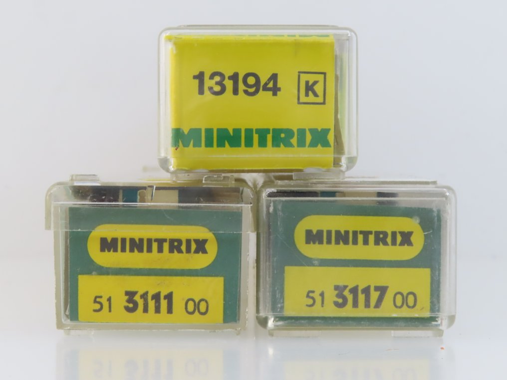 Minitrix N - 13194/51 3117 00/51 3133 00 - Επιβατικό τρένο μοντελισμού (6) - 6x επιβατικά βαγόνια ταχείας αμαξοστοιχίας με πρώτη τάξη, δεύτερη τάξη, αποσκευές και εστιατόριο. - DB #2.1
