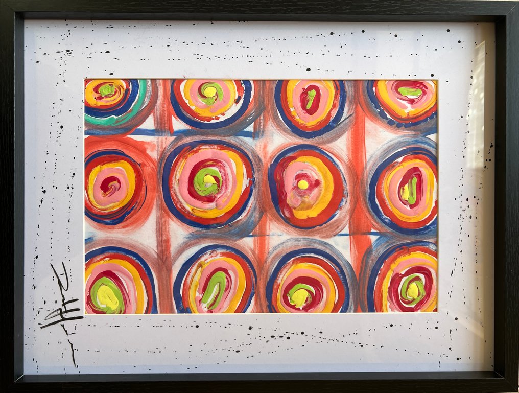 David Harianna (1978) - Kandinsky  Opera Unica su Carta #2.1