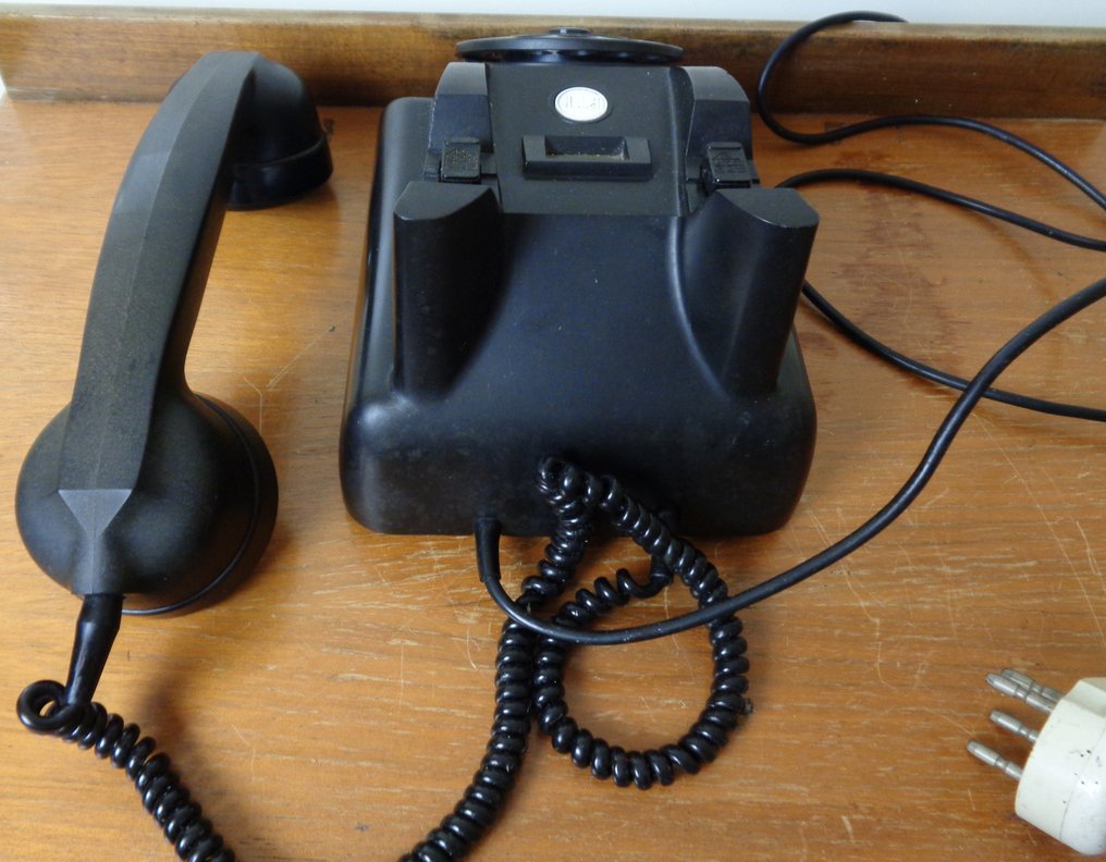 Ericsson - 模拟电话 - 办公室模型 - 人造树胶, 金属 - 固定的PTT电话 #4.3