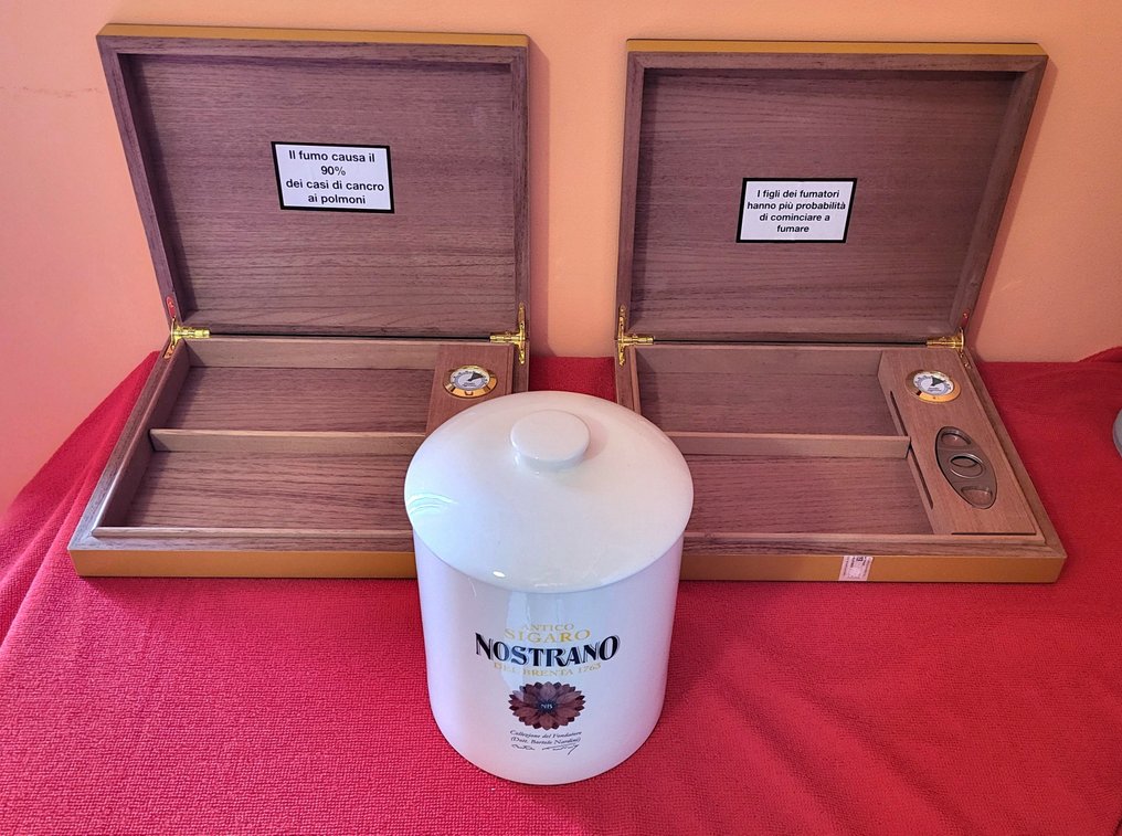 Humidori (3) - Ceramica, cedar #1.0