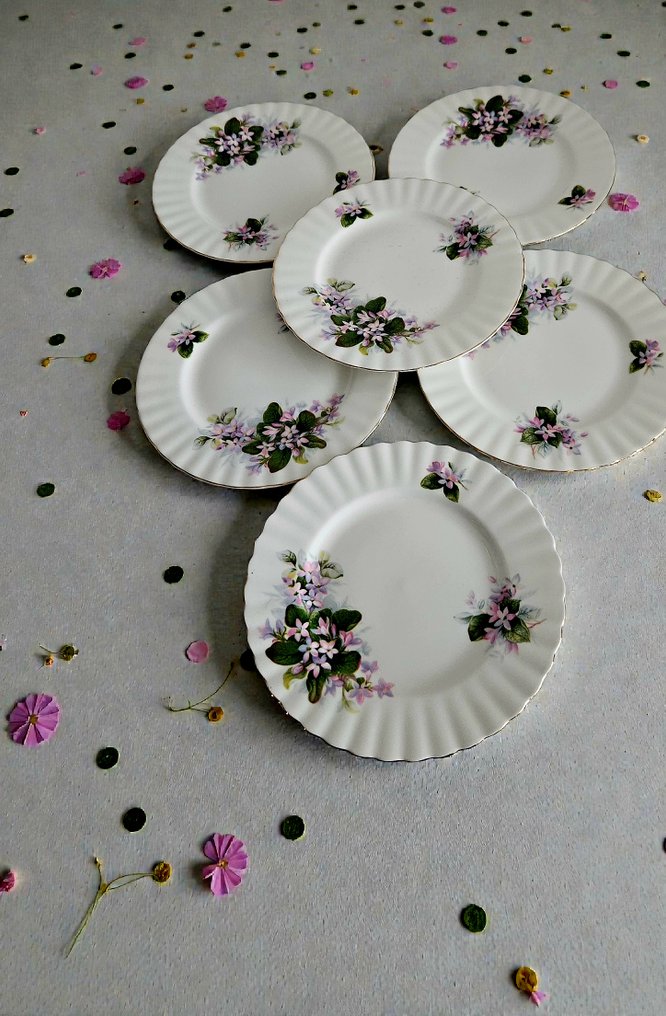 Royal Albert - Breakfast set (6) - Mayflower - Bone china - Classic British elegance #4.3