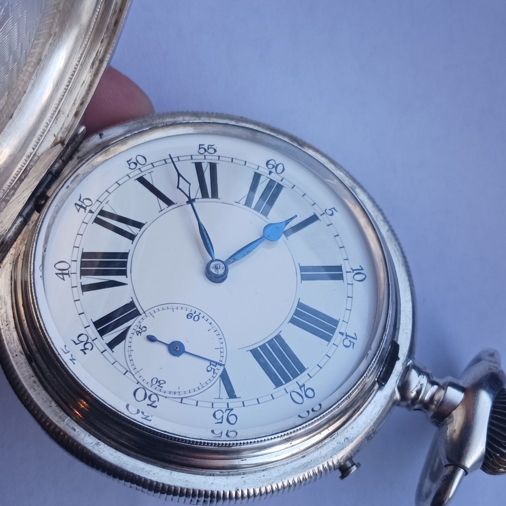 Juillard Morel - Full Hunter Case - 58mm - Full Serviced - 1850-1900 #4.3