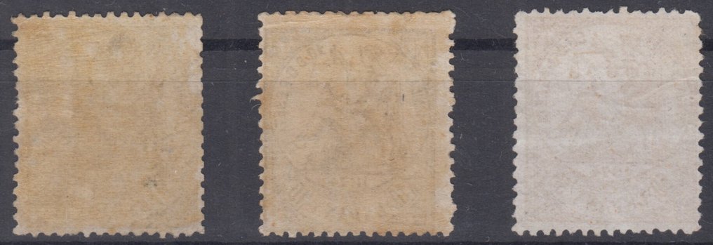 Spanien 1874 - Rättvisans allegori - Edifil 143, 145 y 149 #1.0