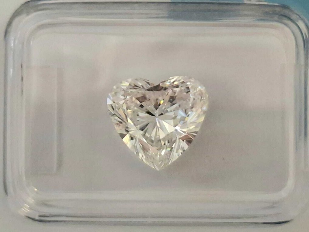 1 pcs 钻石  (天然)  - 2.58 ct - 心形 - D (无色) - VS2 轻微内含二级 - 国际宝石研究院（IGI） #2.1