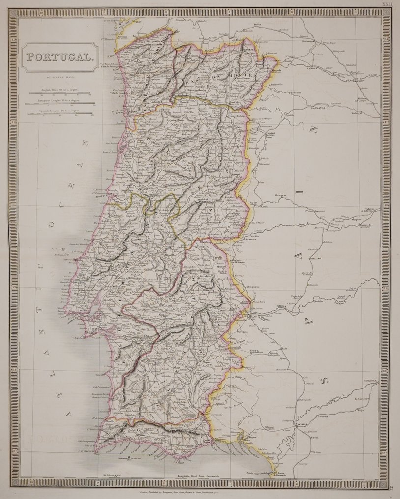 Portugali - -; Sidney Hall - Portugal - 1821-1850 #1.0