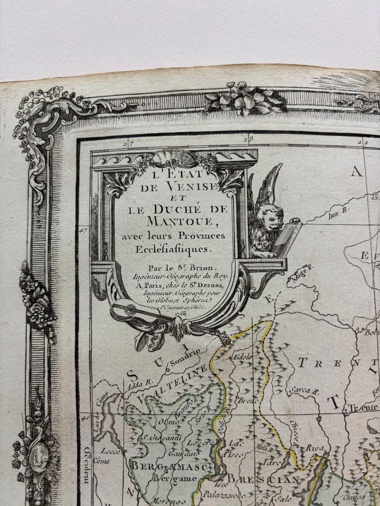 法國 - 威尼托; M. Brion - L’État de Venise et le Duché de Mantoue - 1781-1800 #1.0