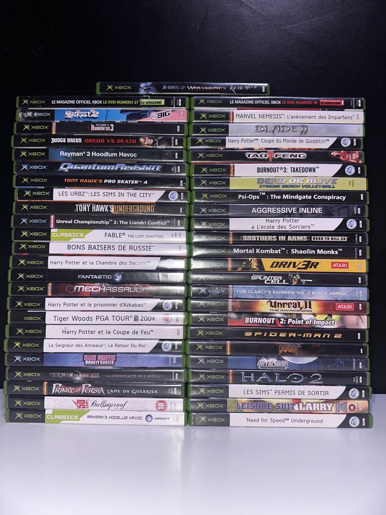Microsoft - Xbox original - Lot of 50 games + 2 demos - Βιντεοπαιχνίδια - Στην αρχική του συσκευασία #1.0