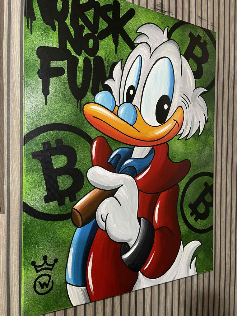 Xavier Van Walsem (1980) - Scrooge mcduck Bitcoin Big Red #3.2