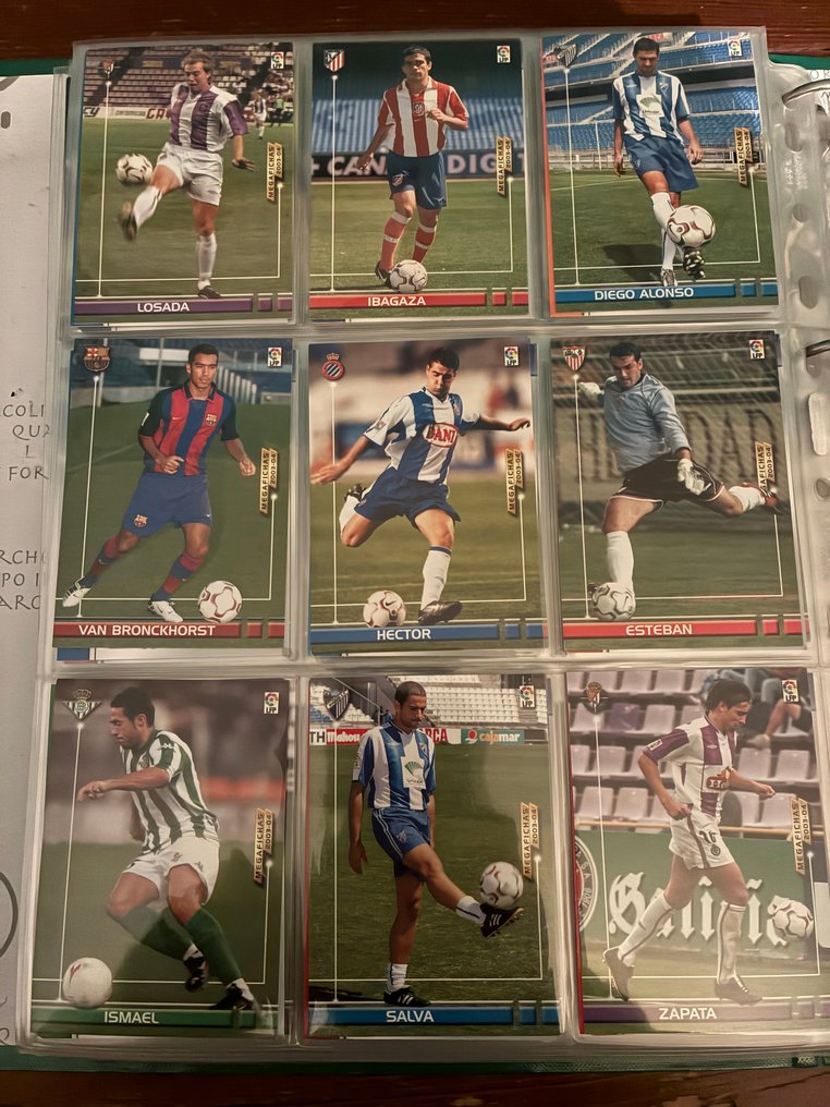 2003/04 Panini Megafichas 504 cards - 1 Set completo - Excelente (EX) #3.2