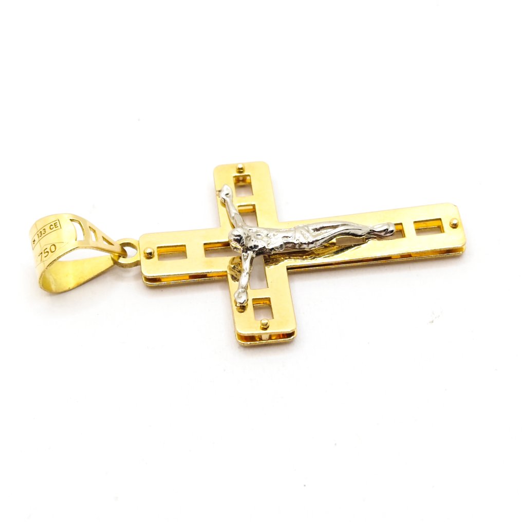 Ciondolo - 18 carati Oro giallo, Oro bianco #4.3