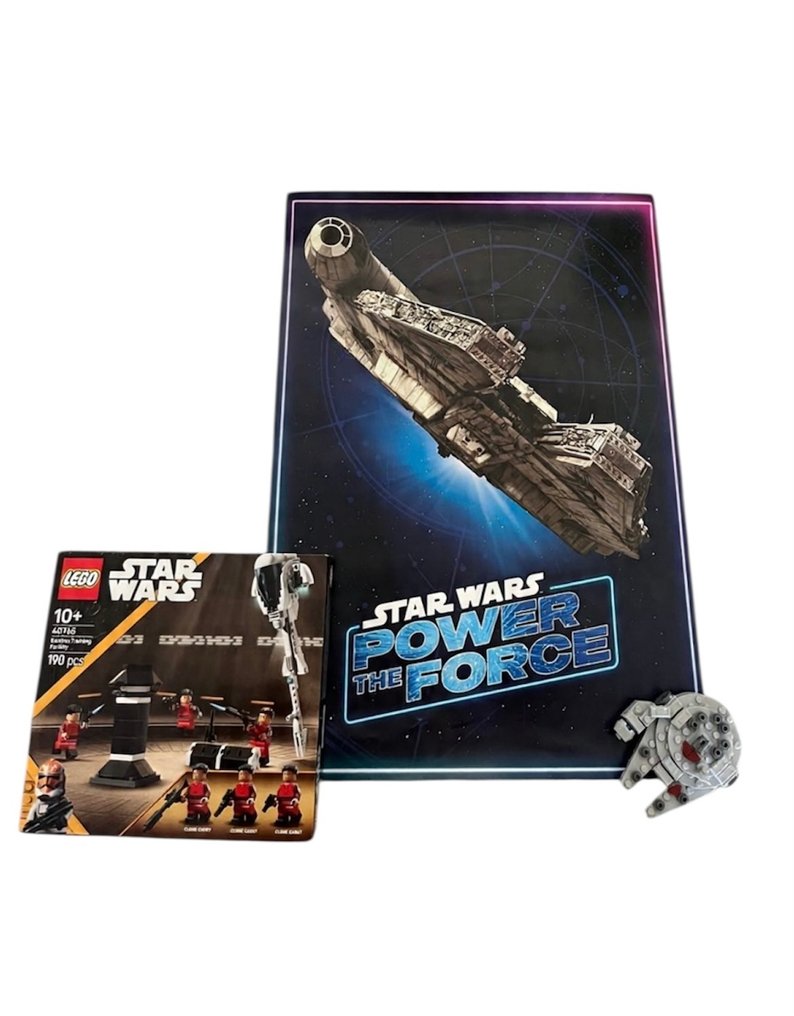 Lego Σετ - Star Wars - 40765 kamino training facility , 30708 millennium falcon , poster Lucas films #1.0