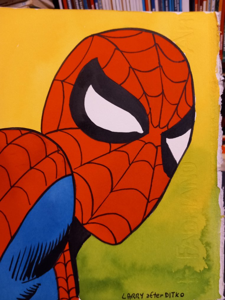 Larry Camarda - 1 原始插图编号1 - Spiderman - omaggio a Steve Ditko - 2025 #1.0