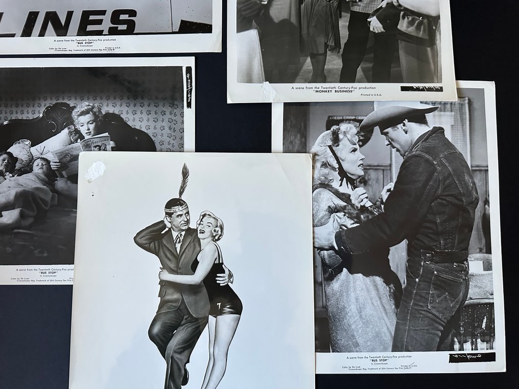 Marilyn Monroe - 5 x Lotto Scene Cinematografiche #3.2