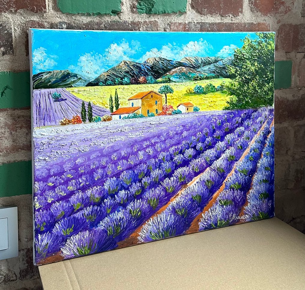 Elen Markcheva (1960) - Lavender field #3.2