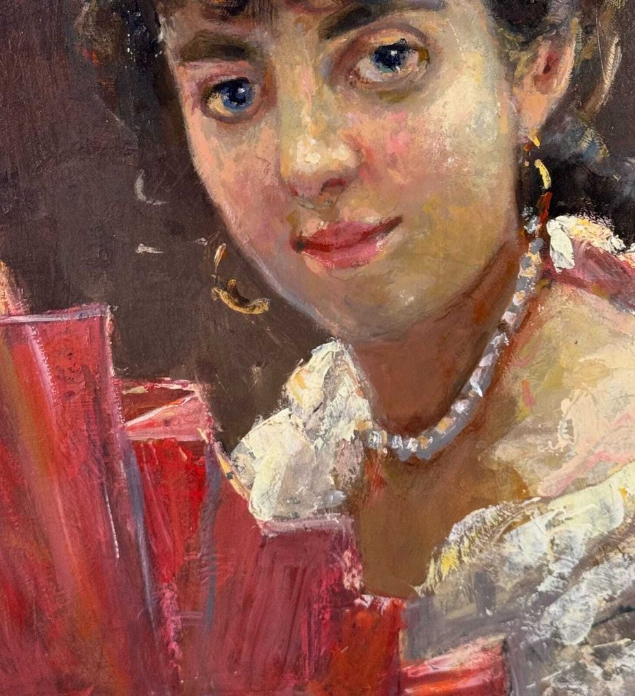 Szkoła włoska (XX) - Ritratto di giovane donna - NO RESERVE #4.3